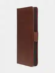 Коричневый чехол-книжка GQ Lite для Infinix Note 30 (4G) / (5G) из высококачественной кожи