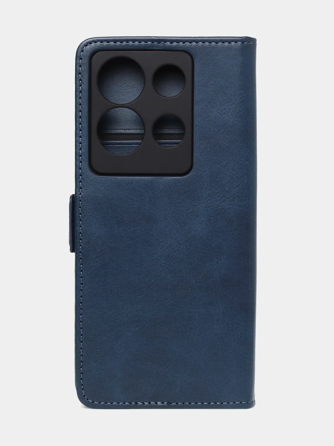 Синий чехол-книжка GQ Lite для Infinix Note 30 (4G) / (5G) из высококачественной кожи