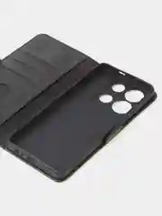 Синий чехол-книжка GQ Lite для Infinix Note 30 (4G) / (5G) из высококачественной кожи