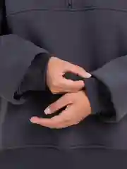 Угольный женский спортивный костюм, с флисом, двойка, на молнии