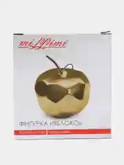 Золотой фигурка "Яблоко", керамика, 9,5 х 9,5 х 11 см, 2 цвета