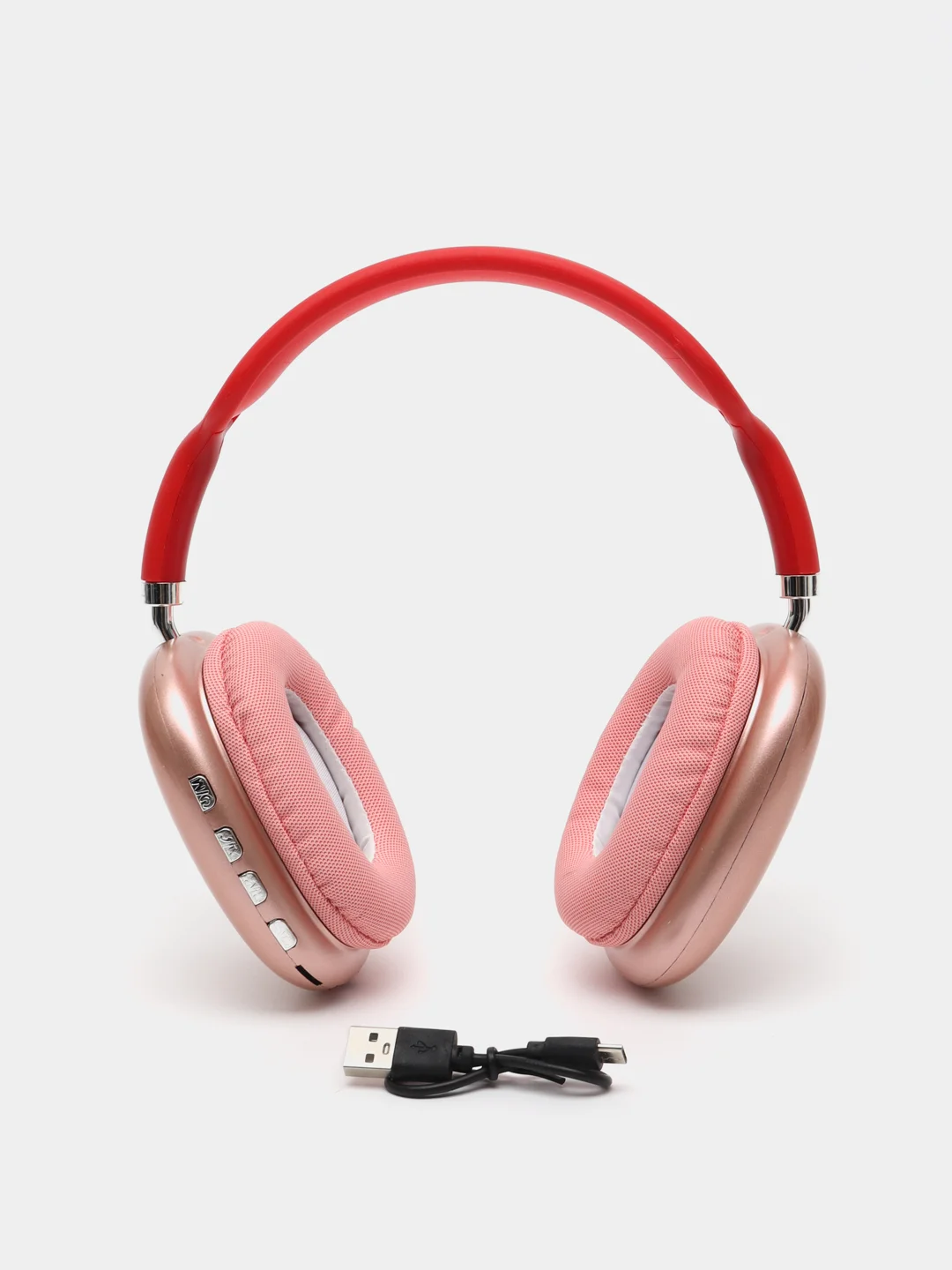 Алый наушники полноразмерные Bluetooth P9