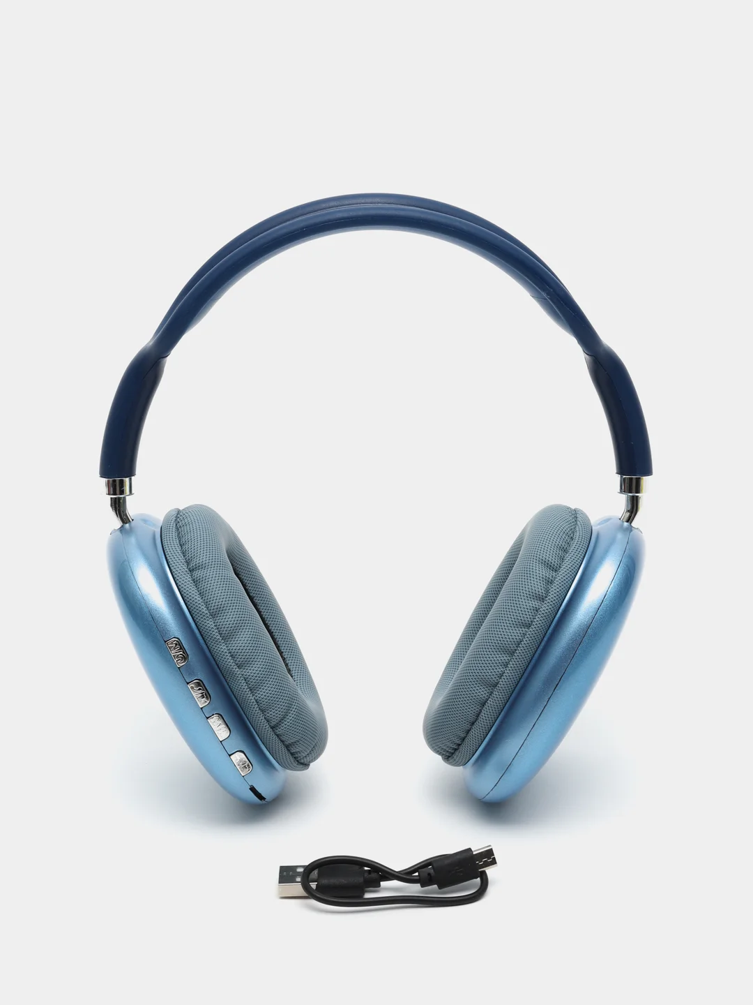 Синий наушники полноразмерные Bluetooth P9