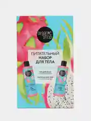 Набор для тела питательный подарочный Dragon Fruit: гель для душа и молочко для тела