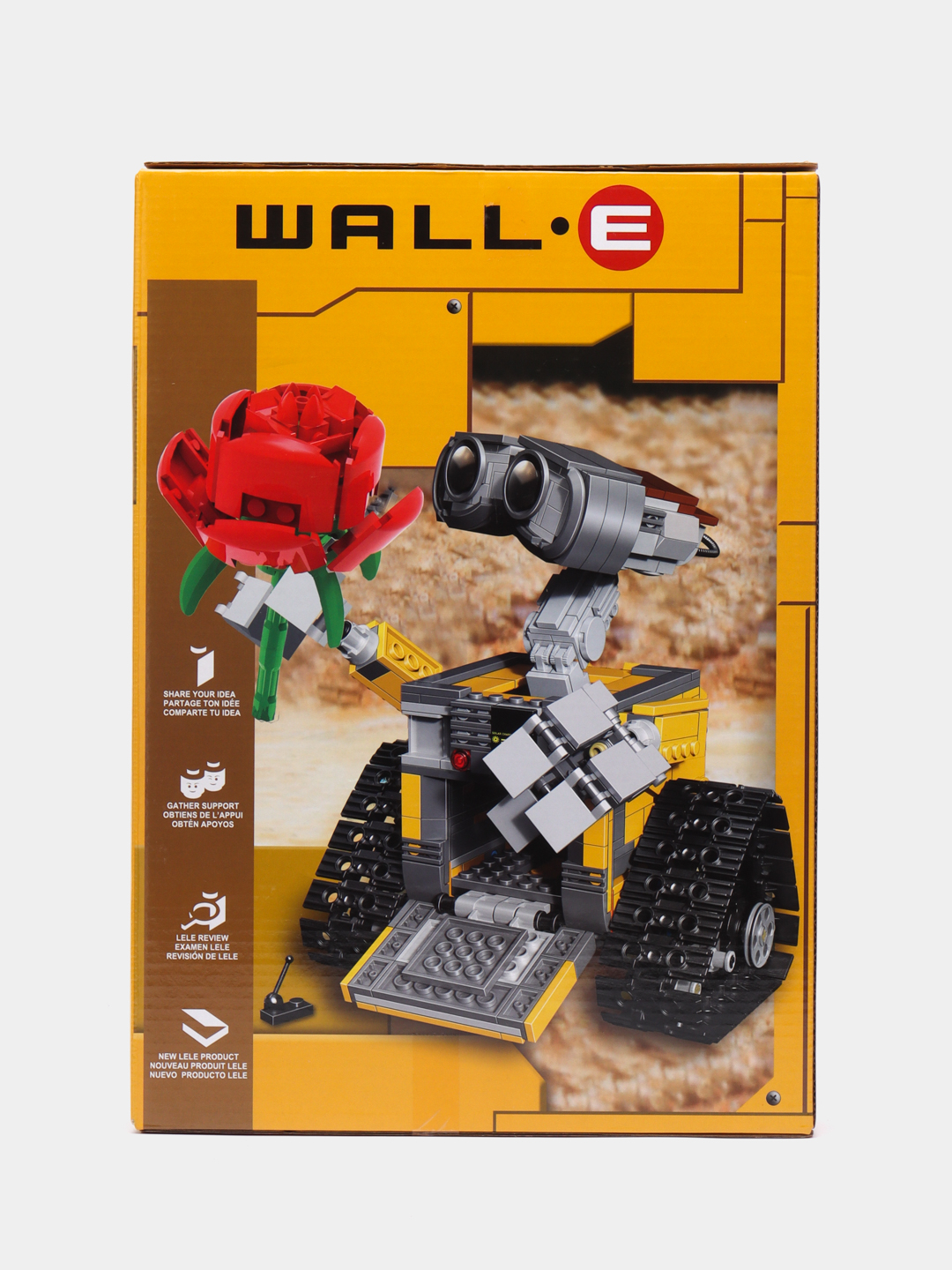 Конструктор Робот Валли / WALL-E / 678 деталей / Конструктор для мальчиков  и девочек купить по цене 1432 ₽ в интернет-магазине Магнит Маркет