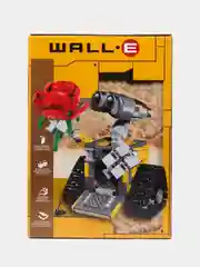 Желтый конструктор Робот Валли / WALL-E / 678 деталей / Конструктор для мальчиков и девочек