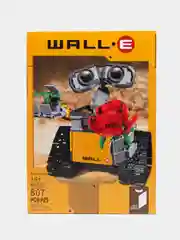 Светло-оранжевый конструктор Робот Валли / WALL-E / 678 деталей / Конструктор для мальчиков и девочек