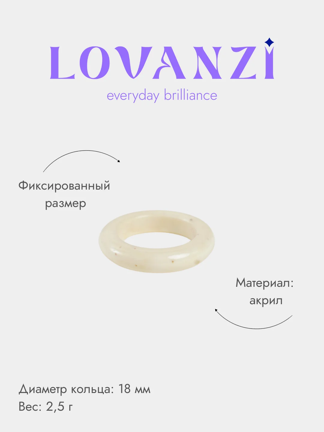 Акриловое кольцо