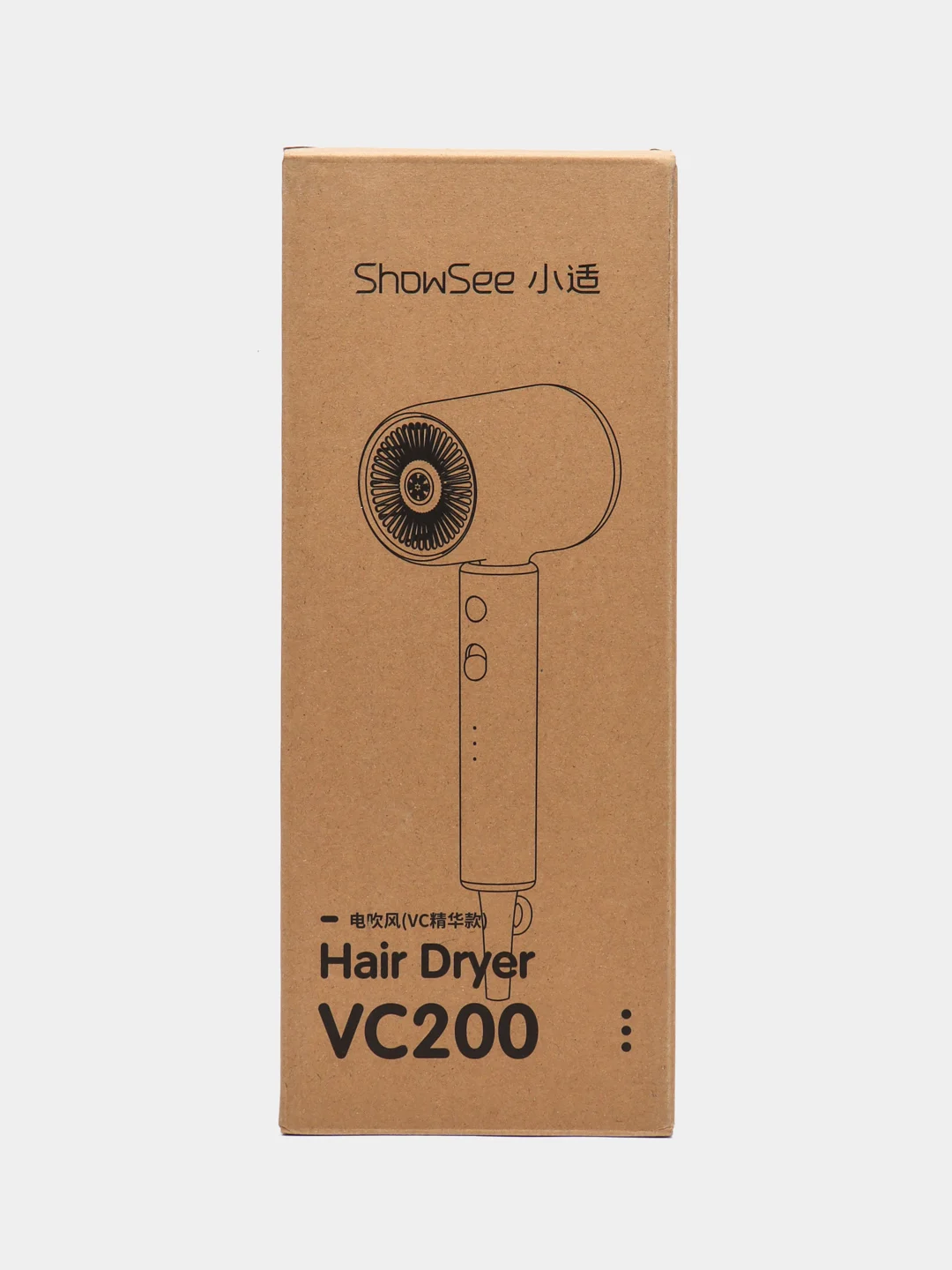 Белый фен профессиональный с ионизацией Xiaomi Showsee VC200