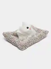 Белый подарочный набор/кошечка с гирляндами/