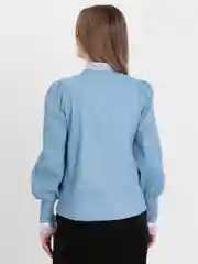 Ледяной рубашка женская, с гипюром