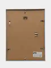 Рамка для фотографий на стену Brauberg Original А3, пластик, серебристая, 30 х 40 см