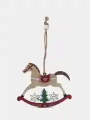 Красный подарочный набор с носочками "Коняшка-карусель", мужчинам/ женщинам