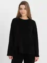 Черный спортивный костюм оверсайз, вельвет
