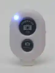 Белый кнопка для селфи/ Блютуз пульт / Селфи кнопка / Пульт Bluetooth для селфипалки / Монопода