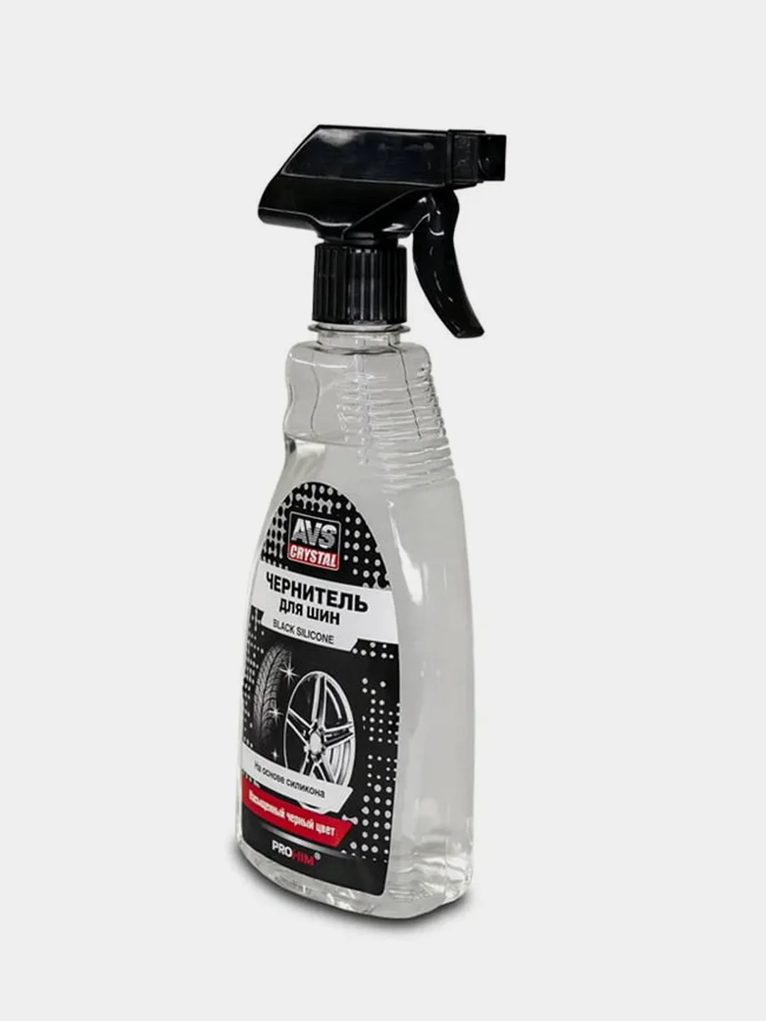Чернитель шин BLACK SILICONE (триггер 500 мл) AVS AVK-600