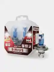 Галогенная лампа AVS SIRIUS/NIGHT WAY/ PB H4.12V.60/55W.Plastic box-2шт.
