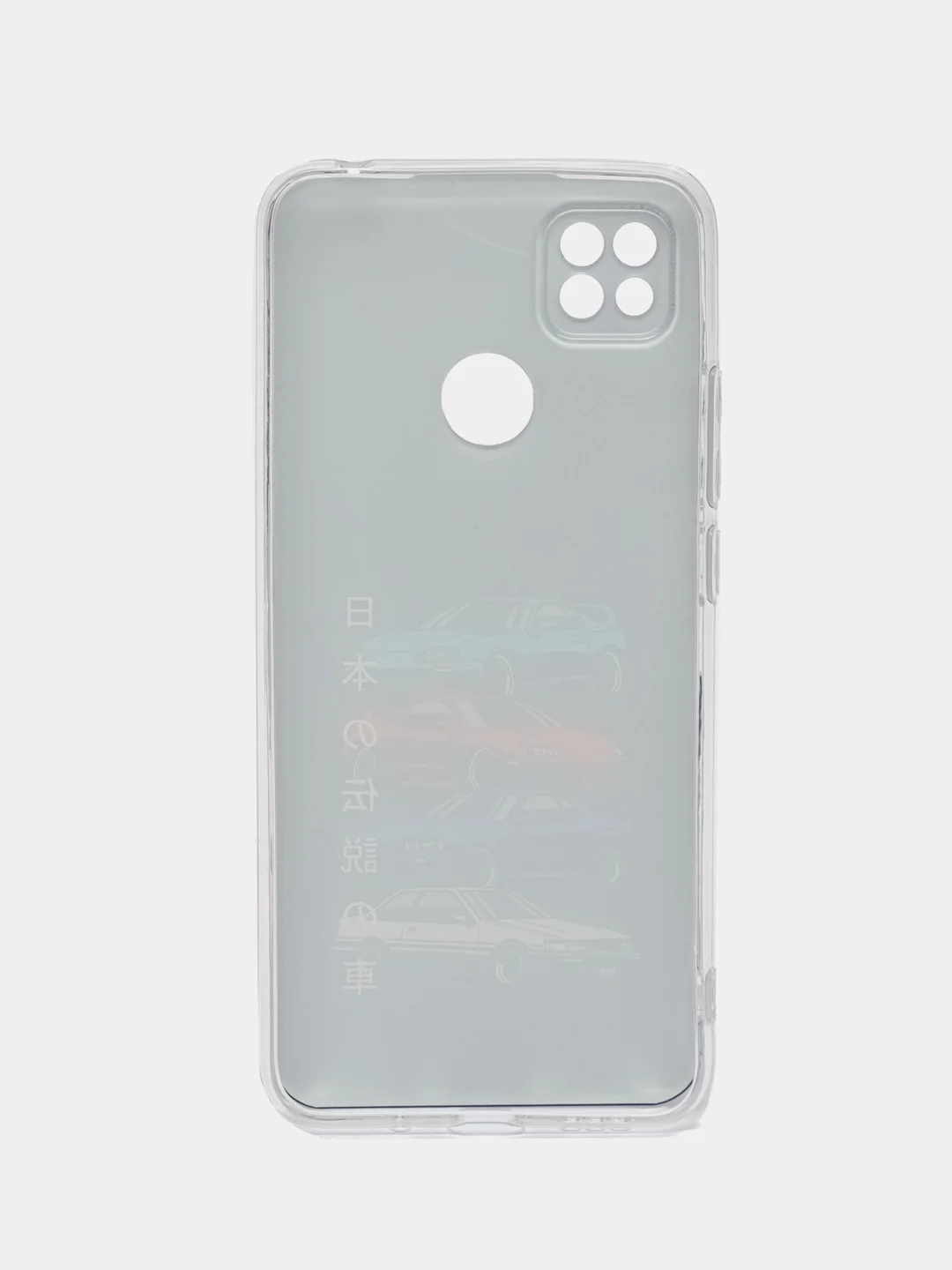 Хром силиконовый чехол на Xiaomi Redmi 9C (Сяоми Редми 9C)