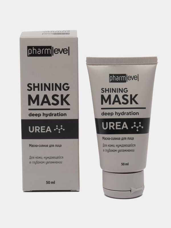 Маска-сияние для лица, pharmlevel UREA, 50 мл