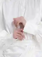 Белый платье новогоднее с люрексом
