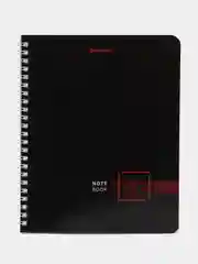 Тетради А5 48 л набор 4шт, гребень, клетка, глянцевый лак, Black Minimal, Brauberg, 404662