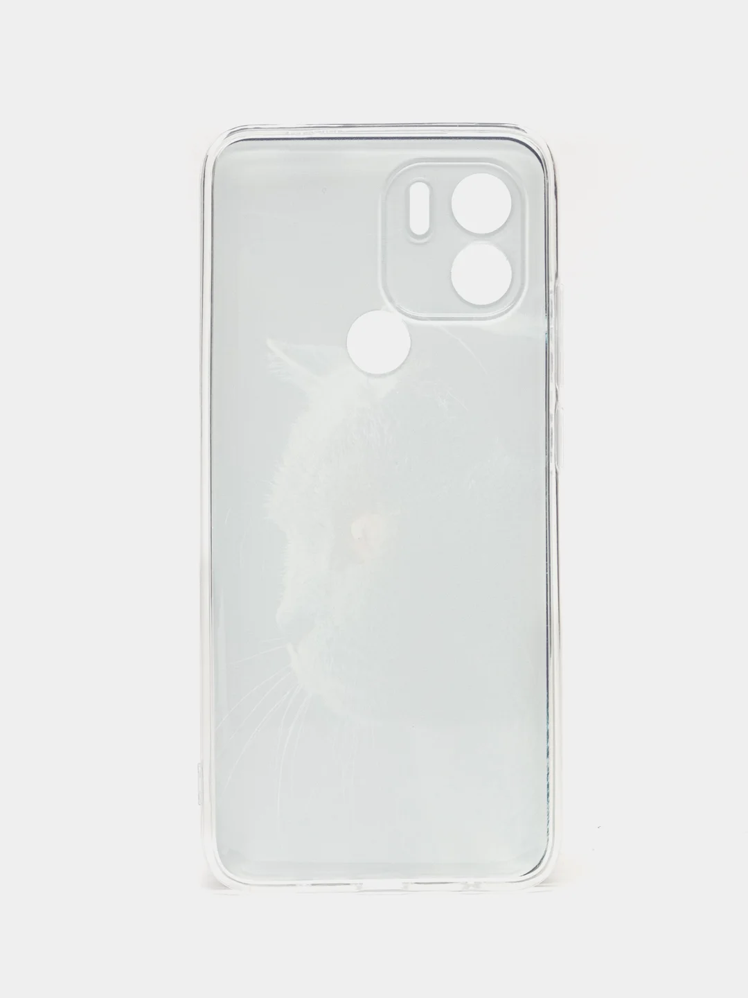 Тёмно-серый силиконовый чехол на Xiaomi Redmi A1+/Redmi A2+/Poco C51/C50 (Редми A1 Плюс/Редми А2 Плюс)