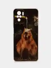 Коричневый чехол для Xiaomi Redmi Note 10/Note 10S/Poco M5s (Сяоми Редми Нот 10/Нот 10с/Поко M5с)