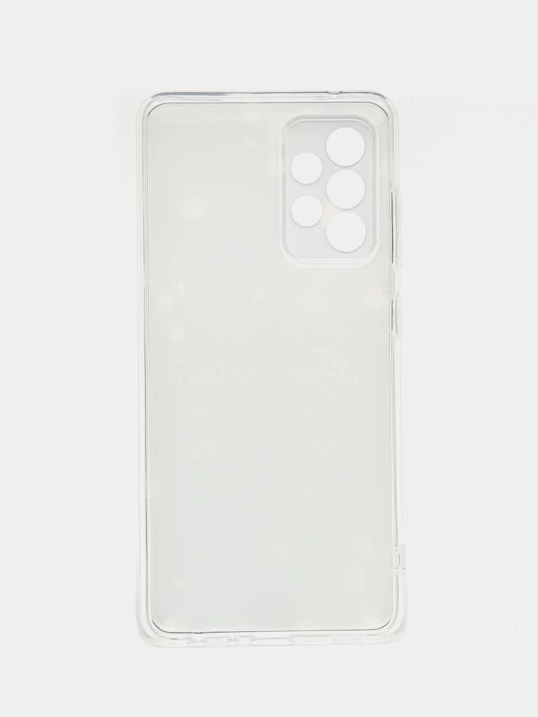 Серый силиконовый чехол на Samsung Galaxy A52/A52s (Самсунг А52/A52s)