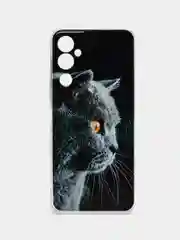 Тёмно-серый силиконовый чехол на Tecno Pova Neo 2 (Текно Пова Нео 2)