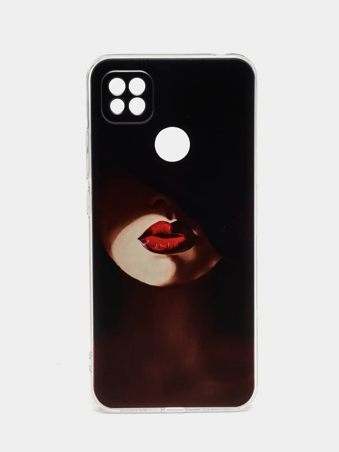 Фиолетовый силиконовый чехол на Xiaomi Redmi 9C (Сяоми Редми 9C)