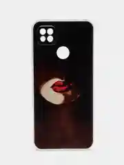Фиолетовый силиконовый чехол на Xiaomi Redmi 9C (Сяоми Редми 9C)