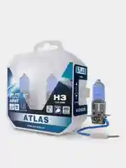 Галогенная лампа AVS ATLAS PB, 5000К, H3, 12V, 55W, 2шт