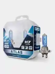 Галогенная лампа AVS ATLAS PB/5000К/PB H7.12V.55W.Plastic box-2шт.