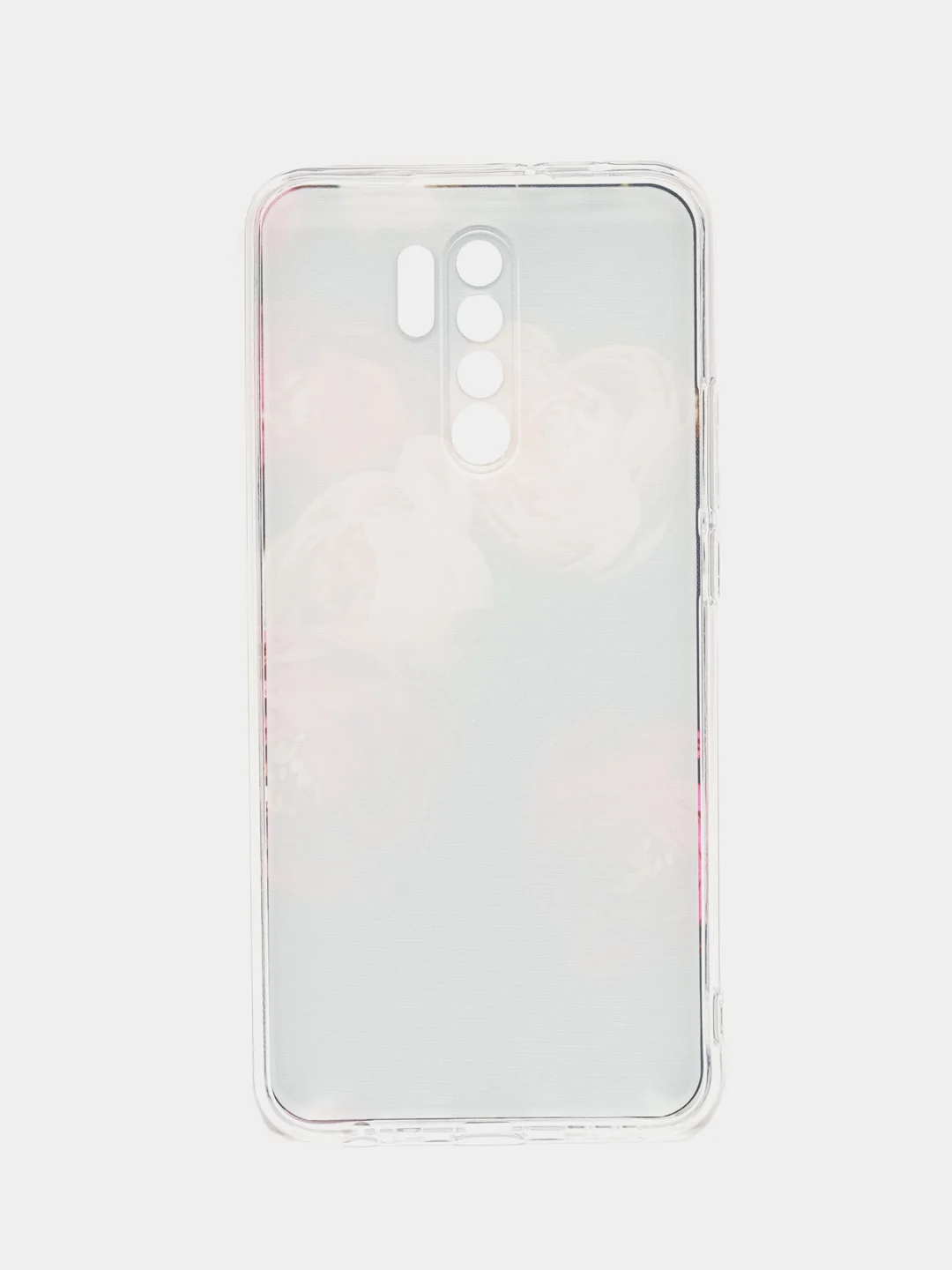 Кораллово-розовый силиконовый чехол для Xiaomi Redmi 9 (Сяоми Редми 9)