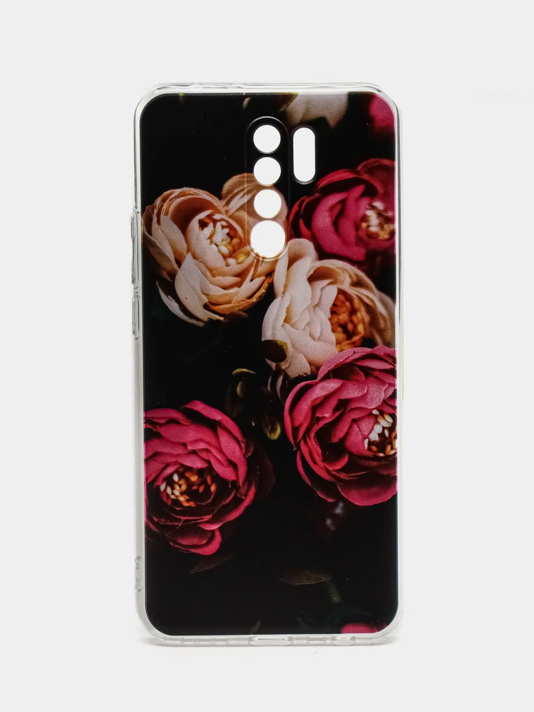 Кораллово-розовый силиконовый чехол для Xiaomi Redmi 9 (Сяоми Редми 9)
