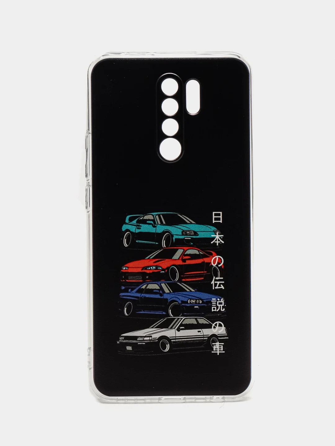 Хром силиконовый чехол для Xiaomi Redmi 9 (Сяоми Редми 9)