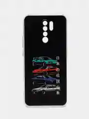 Хром силиконовый чехол для Xiaomi Redmi 9 (Сяоми Редми 9)