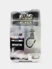 Газонаполненные лампы AVS ALFAS Maximum Intensity 4300K H1 12V 85W, комплект 2+2 (T-10)