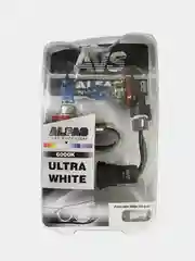 Газонаполненные лампы AVS ALFAS Pure-White 6000К, H11, 12V, 85W, комплект 2+2, T-10