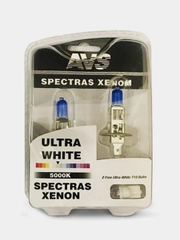 Газонаполненные лампы AVS SPECTRAS Xenon, 5000K, H1, 12V, 75W, комплект 2+2 (T-10)