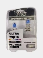 Газонаполненные лампы AVS SPECTRAS Xenon 5000K H3 12V 75W, комплект 2+2 (T-10) шт.