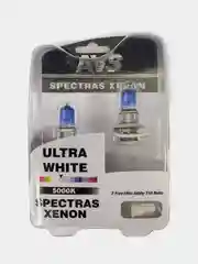 Газонаполненные лампы AVS SPECTRAS Xenon 5000K H3 12V 75W, комплект 2+2 (T-10) шт.