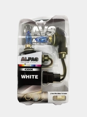 Газонаполненные лампы AVS ALFAS Maximum Intensity 4300K H13 12V 75/85W, комп 2+2 (T-10)