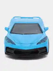 Голубой игрушка инерционная машина, металлическая