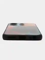 Фиолетовый силиконовый чехол для Infinix SMART 7, с принтом, с рисунком, Инфиникс Смарт 7