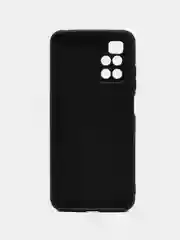Тёмно-серый силиконовый чехол для Xiaomi Redmi 10 2022, с принтом, с рисунком (Сяоми Редми 10)
