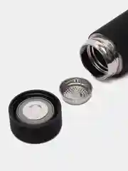 Черный термос вакуумный, с датчиком температуры, LED-дисплей, 0.5 л