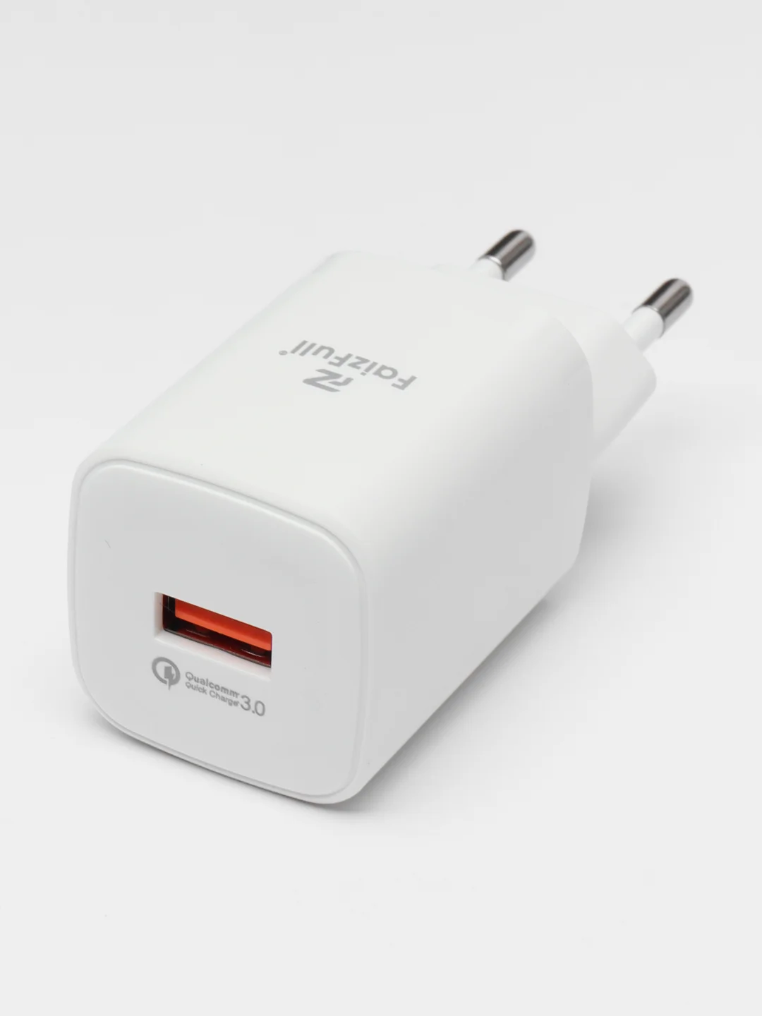 Белый зарядное устройство, быстрая зарядка, USB, 18W