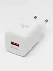 Белый зарядное устройство, быстрая зарядка, USB, 18W
