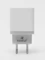 Белый сетевое зарядное устройство FaizFull Fc-66, быстрая зарядка, USB, 18W